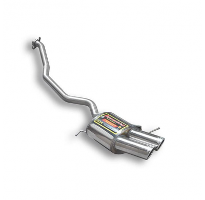 Escape Trasero Izquierdo Oo 90 - Bmw E53 X5 3.0i ' 01 -> ' 06 Supersprint