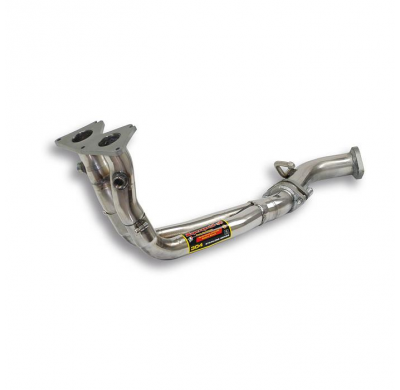 Kit Tubo De Conexión Acero Inox 2-1 Para Colectores Oem - Alfa Romeo 147 2.0i Twin Spark ' 05 -> Supersprint