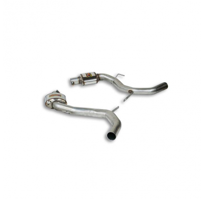 Escape Central Derecho-Izquierdo  - Mercedes R230 Sl 65 Amg V12 Bi-Turbo (612 Cv) '04 -> '06 Supersprint