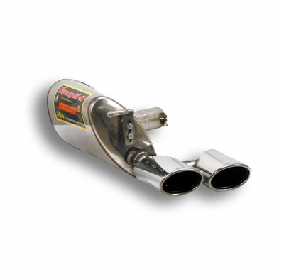 Escape Trasero Izquierdo 120 X 80 - Mercedes W211 E 320 V6 (Sedan + S.W.) ' 02 ->'05 Supersprint