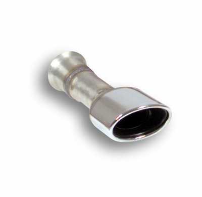 Cola De Escape 120x80 Acero Inox - Audi Tt Mk1 Quattro Coupé / Roadster 1.8 T (180 Cv) '99 -> '05 Supersprint