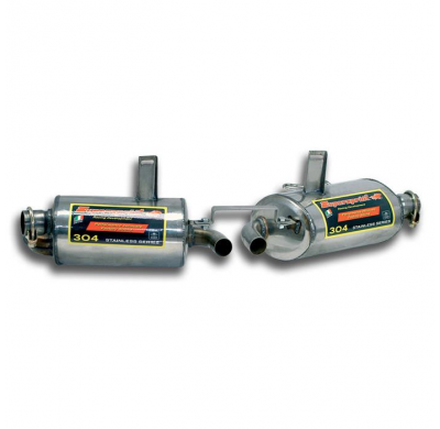 Escape Trasero Derecho-Izquierdo "Power Loop" - Porsche 986 Boxster 2.5i -> ' 99 Supersprint