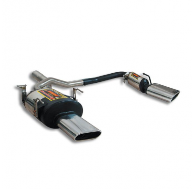 Escape Trasero "Power Loop" Derecho-Izquierdo Ovalado 145 X 75 - Bmw E60 525i (Sedan) '03 -> '04 Supersprint