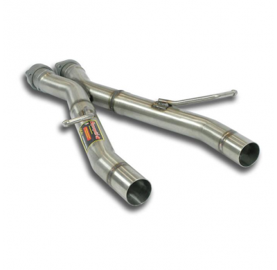 Kit Tubos Centrales Derecho-Izquierdo "X"  - Mercedes R171 Slk 350 V6 (M272 - 272 Hp / 305 Hp) '04 -> '11 Supersprint