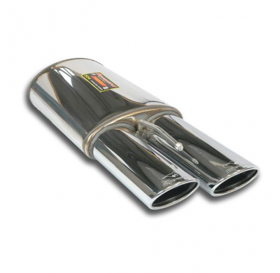 Escape Trasero Izquierdo 120x80 - Mercedes W221 S 450 4-Matic V8 '06 -> '08 Supersprint