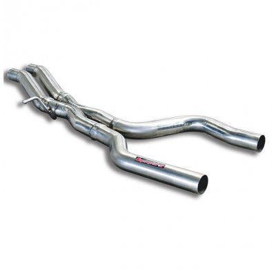 Kit Tubos Centrales "X-Pipe" (Reemplaza Escape Central Oem) - Porsche 957 Cayenne 3.6i V6 (290 Cv)  2007 -> 2010 Supersprint