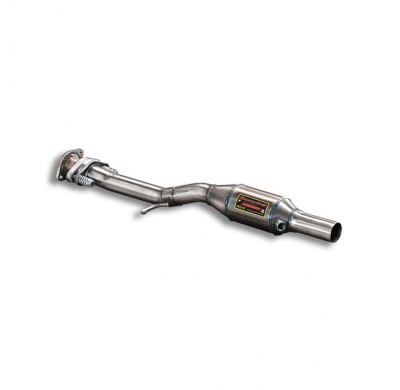 Tubo Anterior Con Catalizador + Tubo Conexion 100% Inox  - Fiat 500 1.4i 16v (100 Cv) '07 -> '13 Supersprint