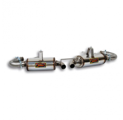 Escape Trasero Derecho + Izquierdo "Racing " - Porsche 986 Boxster S 3.2i (252 Cv - 260 Cv) ' 00 -> ' 02 Supersprint