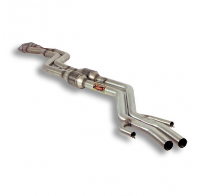 Escape Central Con Catalizador Metalico Derecho-Izquierdo  - Bmw E30 M3 2.3 ->'92 Supersprint