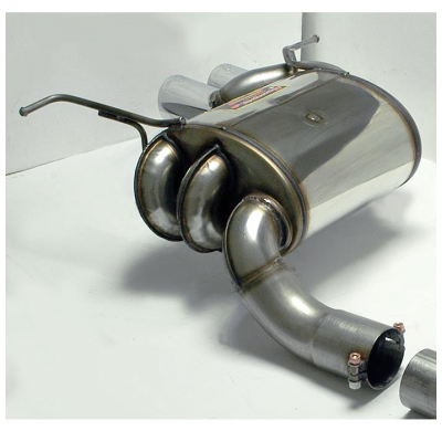 Escape Trasero "Power Loop" Oo80 - Bmw E82 Coupè 125i (218 Cv) '08 -> Supersprint