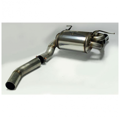 Escape Trasero "Power Loop" Oo80 - Bmw E82 Coupè 125i (218 Cv) '08 -> Supersprint