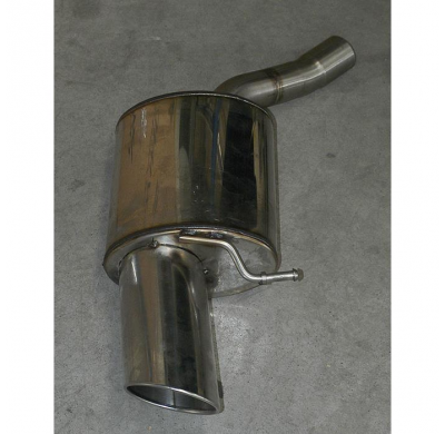 Rear exhaust Left O100 "Power Loop"  100% Stainless steel "Cat.-back" system AUDI A6 ALLROAD QUATTRO 3.0 TFSI V6 (333 CV) 2014 -