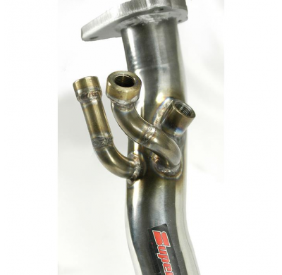 Tubo Delantero (Reemplaza Filtro Partículas Diesel) Con Tapones Para Los Accesorios De Presión Y Sensor O² - Audi A4 Quattro 2.0