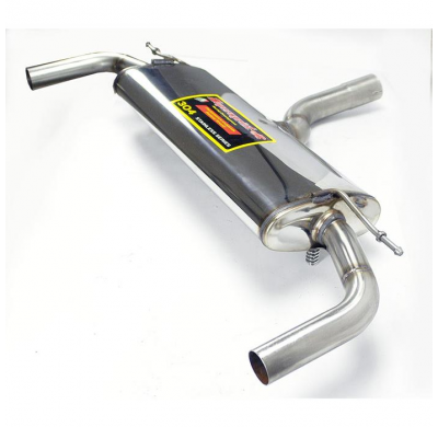 Escape Trasero Derecho-Izquierdo - Mini Cooper S Countryman All4 1.6i Turbo 2010 -> 2016 Supersprint