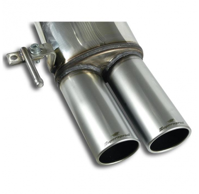 Escape Trasero Oo80 Acabado Satinado - Fiat Grande Punto (Tipo 199) 1.4i T-Jet (120 Cv) '07 -> '09 Supersprint