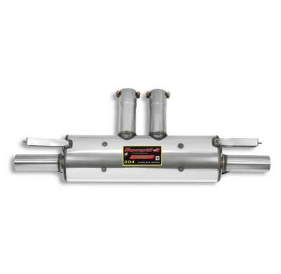 Escape Trasero Derecho-Izquierdo "Racing"  - Bmw E72 X6 Activehybrid (N63 Engine 485 Hp) 2009 -> 04/2011 Supersprint