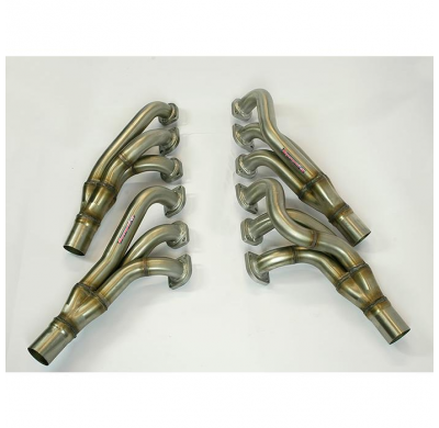 Colectores Derecho + Izquierdo (Volante a La Izquierda) Reemplaza Catalizador - Bmw E66 760li V12 ' 05 -> Supersprint