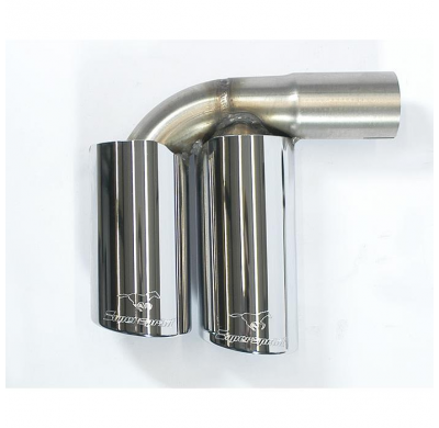 Tubo De Conexión + Escape Trasero Derecho-Izquierdo Oo80 - Bmw F22 225d (B47 Engine - 224 Cv) 2015 -> 2017 Supersprint