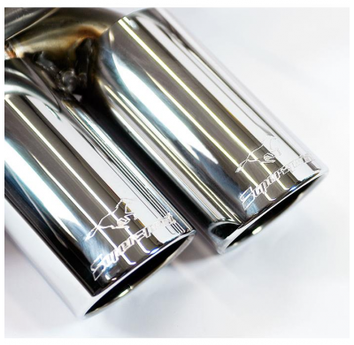 Escape Trasero Derecho-Izquierdo Oo80 - Bmw E82 Coupè 135i Bi-Turbo (306 Cv N54 Motor)  '07 -> 04/2010 Supersprint