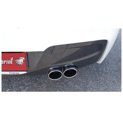 Tubo De Conexión + Tubo Trasero Derecho Oo80 (Anula Silencioso) - Bmw F20 / F21 Lci 116d (N47n Engine - 116 Cv) 2014 -> 2015 Sup