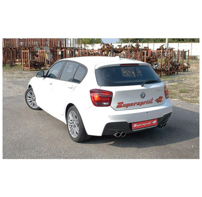 Tubo De Conexión + Tubo Trasero Derecho-Izquierdo (Anula Silencioso) - Bmw F22 Lci 218d (B47 Engine - 150 Hp) 2017 -> Supersprin