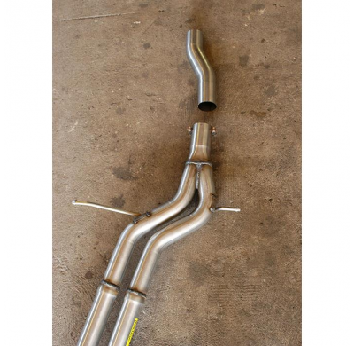 Tubo Central "Y-Pipe"  - Audi A6 C7 4g (Sedan + Avant) Quattro 3.0 Tdi V6 (204 - 245 Cv) 2011 -> 2014 Supersprint