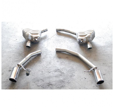 Tubo Trasero Izquierdo O100 (Anula Silencioso)  - Audi A5 Sportback 2.7 Tdi (190 Cv) 2009 ->2012 Supersprint