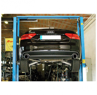 Tubo Trasero Izquierdo O100 (Anula Silencioso)  - Audi A5 Sportback 2.7 Tdi (190 Cv) 2009 ->2012 Supersprint