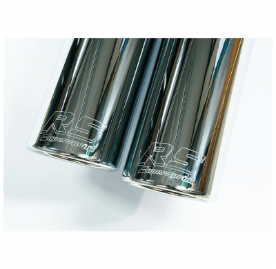 Escape Trasero Rs Oo90 Acero 409 - Audi A4 (Sedan + Avant) 1.8i  -> ' 00 Supersprint