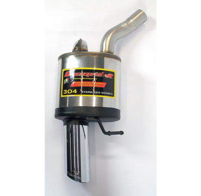 Escape Trasero Izquierdo  O100 "Power Loop" - Audi A6 Allroad Quattro 3.0 Tfsi V6 (310 Cv) 2012 -> Supersprint