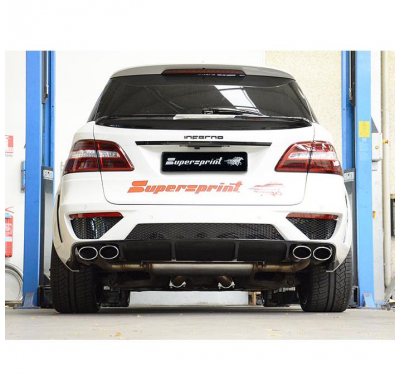Kit Colas De Escape Derecha-Izquierda 120x80  - Mercedes C292 Gle 500 / 550 (Coupè) 4.7i Bi-Turbo V8 2015 -> Supersprint