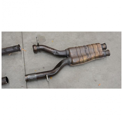 Tubo Central "X" - Mercedes W204 C63 Amg V8 "Black Series" (Sedan + S.W.- M156 - 517 Cv) 2012 -> Supersprint