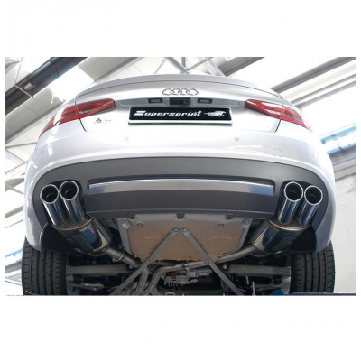 Escape Trasero  Oo90 Derecho  - Audi A5 Coupè/Cabrio 2.0 Tdi (163 - 170 - 177 - 190 Cv) '08 -> Supersprint