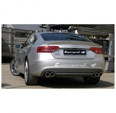 Escape Trasero Izquierdo Oo90  - Audi A5 Coupè/Cabrio 2.0 Tdi (163 - 170 - 177 - 190 Cv) '08 -> Supersprint