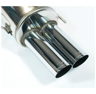 Escape Trasero Oo76 Race Tips 100% Acero Inox - Bmw E34 540i V8 Sedan' 93 -> ' 95 Supersprint