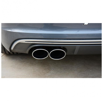 Kit Colas De Escape 100x75 Derecho  + 100x75 Izquierdo  - Audi A3 8va Sportback 1.4 Tfsi (122 - 140 Cv) 2012 -> Supersprint