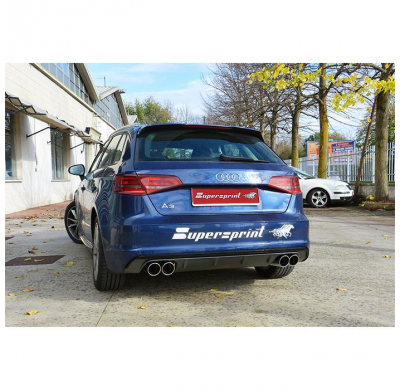 Colas De Escape Derecha-Izquierda Oo90 - Audi A3 8va Sportback 1.2 Tfsi (85 - 105 Cv) 2012 -> Supersprint