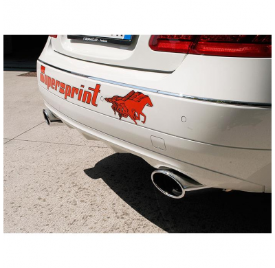 Escape Trasero Derecho 145x95(Standard Bumper) - Mercedes A207 E 500 Cabrio V8 (388 Cv) 2009 -> 2013 Supersprint