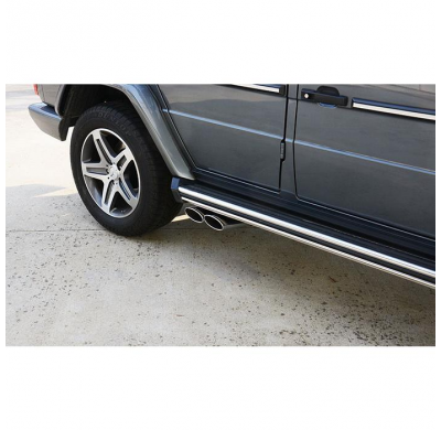 Escape Trasero Derecho 120x80 - Mercedes W463 G65 Amg V12 6.0 Bi-Turbo 2012 -> 2017 Supersprint