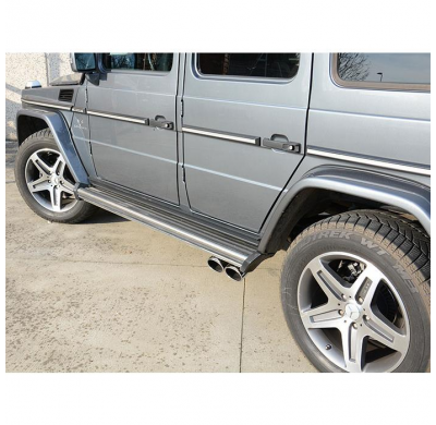 Escape Trasero Izquierdo120x80 - Mercedes W463 G65 Amg V12 6.0 Bi-Turbo 2012 -> 2017 Supersprint