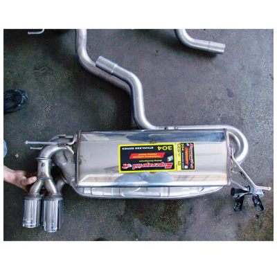 Escape Trasero - Audi A3 8p 1.2 Tfsi (86 - 105 Cv) 05/2011 -> 2012 Supersprint