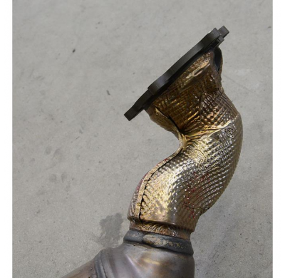 Downpipe Derecho + Catalizador Metalico - Audi A7 S7 Facelift Quattro 4.0t V8 (450 Cv) 2015 -> 2018 (With Valve) Supersprint