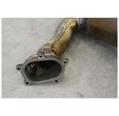 Downpipe Derecho + Catalizador Metalico  - Audi S6 C7 4g Facelift (Sedan + Avant) 4.0 Tfsi (450 Cv) 2015 -> 2018 (With Valve) Su