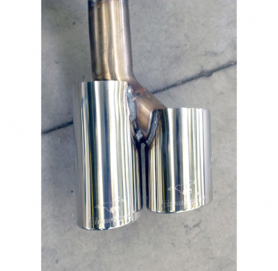 Tubo De Conexión + Escape Trasero Derecho-Izquierdo O80 - Bmw F33 Cabrio 425d (N47 - 218 Cv) 2014 -> 2015 Supersprint