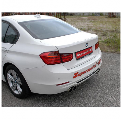 Tubo De Conexión + Tubo Trasero Derecho-Izquierdo (Anula Silencioso)  - Bmw F36 Gran Coupè 418d (N47 - 143 Cv) 2014 -> 2015 Supe