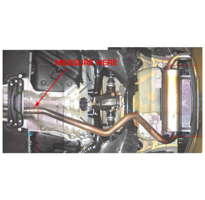 Tubo Adaptador Para Escape Delantero Oem  - Mercedes W246 B 180 1.6t (122 Cv) 2013 -> 2014 Supersprint