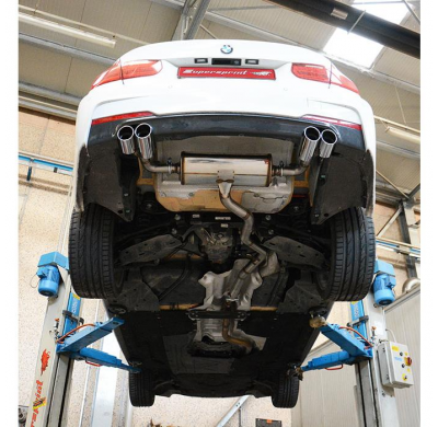 Escape Trasero Derecho-Izquierdo Oo80 - Bmw F30 / F31 (Sedan-Touring) 330d (258 Cv) 2011 -> 2015 Supersprint