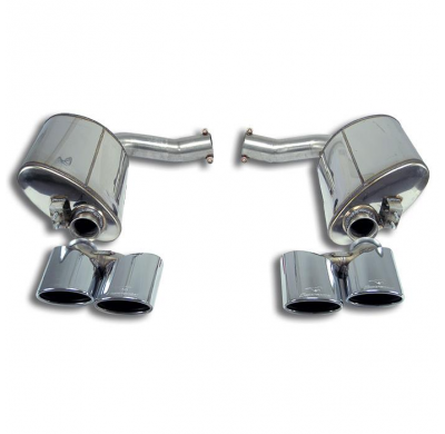 Escape Trasero Derecho 120x80 - Mercedes R230 Sl 65 Amg V12 Bi-Turbo (612 Cv) '04 -> '06 Supersprint