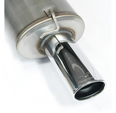 Escape Trasero  120x80 Inox  409 - Honda Civic ' 98 Aerodeck 1.4 (75-90 Cv) Supersprint