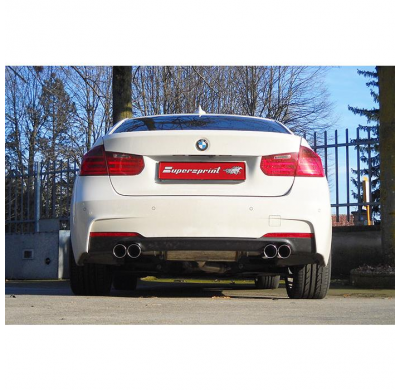 Escape Trasero Derecho-Izquierdo Oo80 - Bmw F36 Gran Coupè 418i (3 Cyl./ B38 -136 Cv) 2014 -> 2016 Supersprint